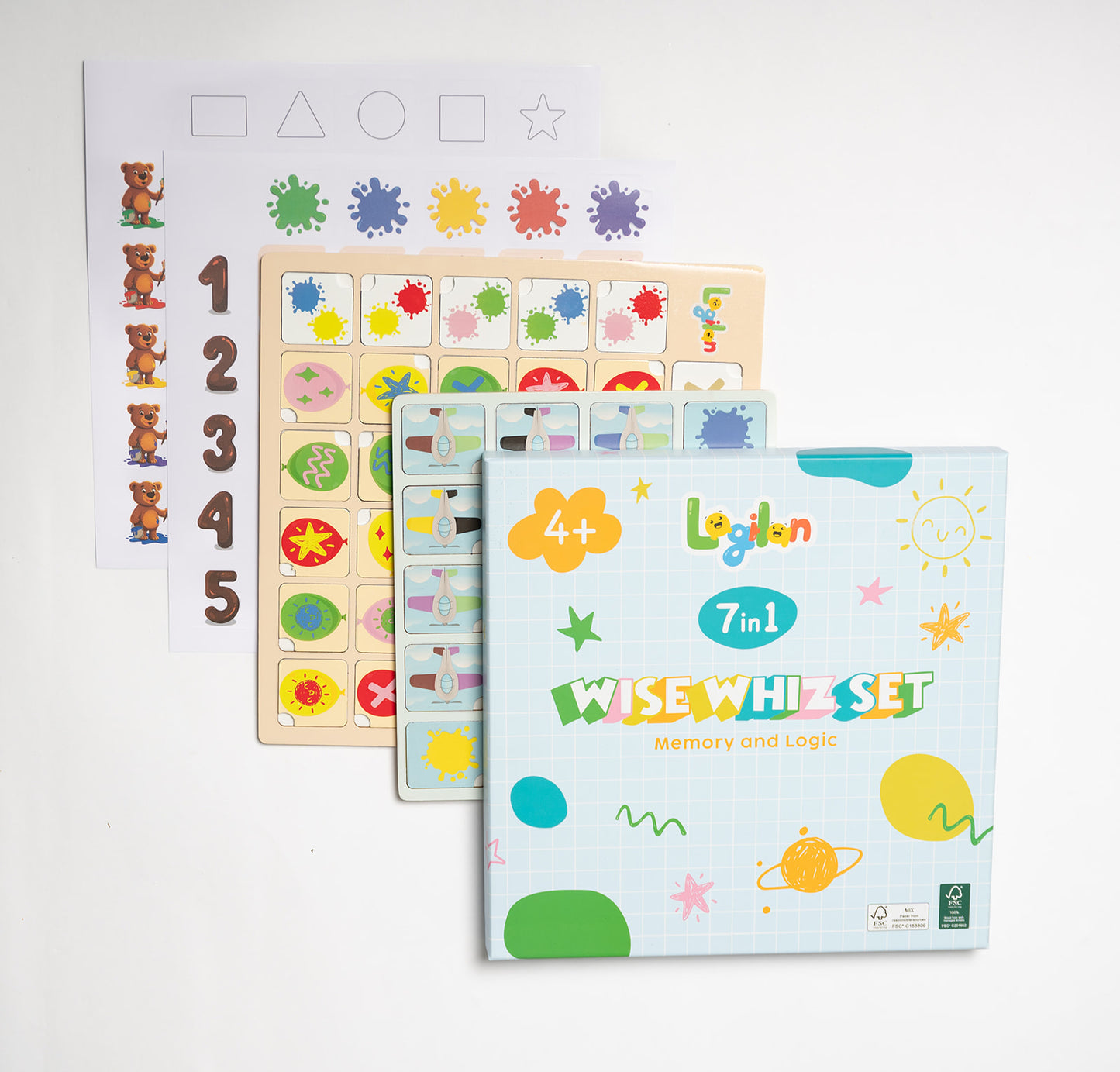 Wise Whiz: Logic & Memory Set