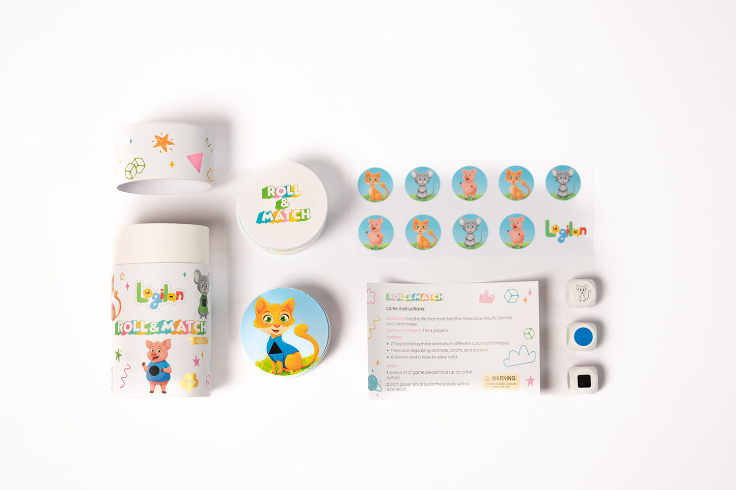 Roll & Match Game